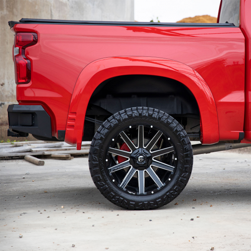 SF1 FENDER FLARES CHEVY SILVERADO 1500 2WD/4WD (2019-2023)