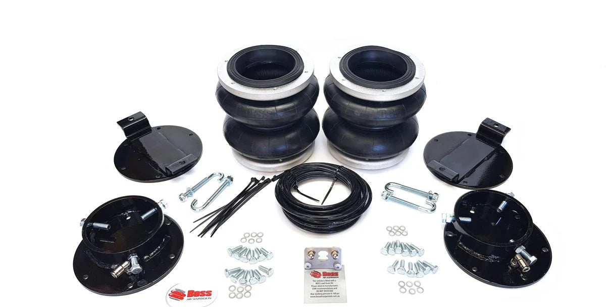 Boss Air Suspension Load Assist Airbag Kit Suits upto 6" Lift (Chev Silverado 2500/3500 2010-2024)