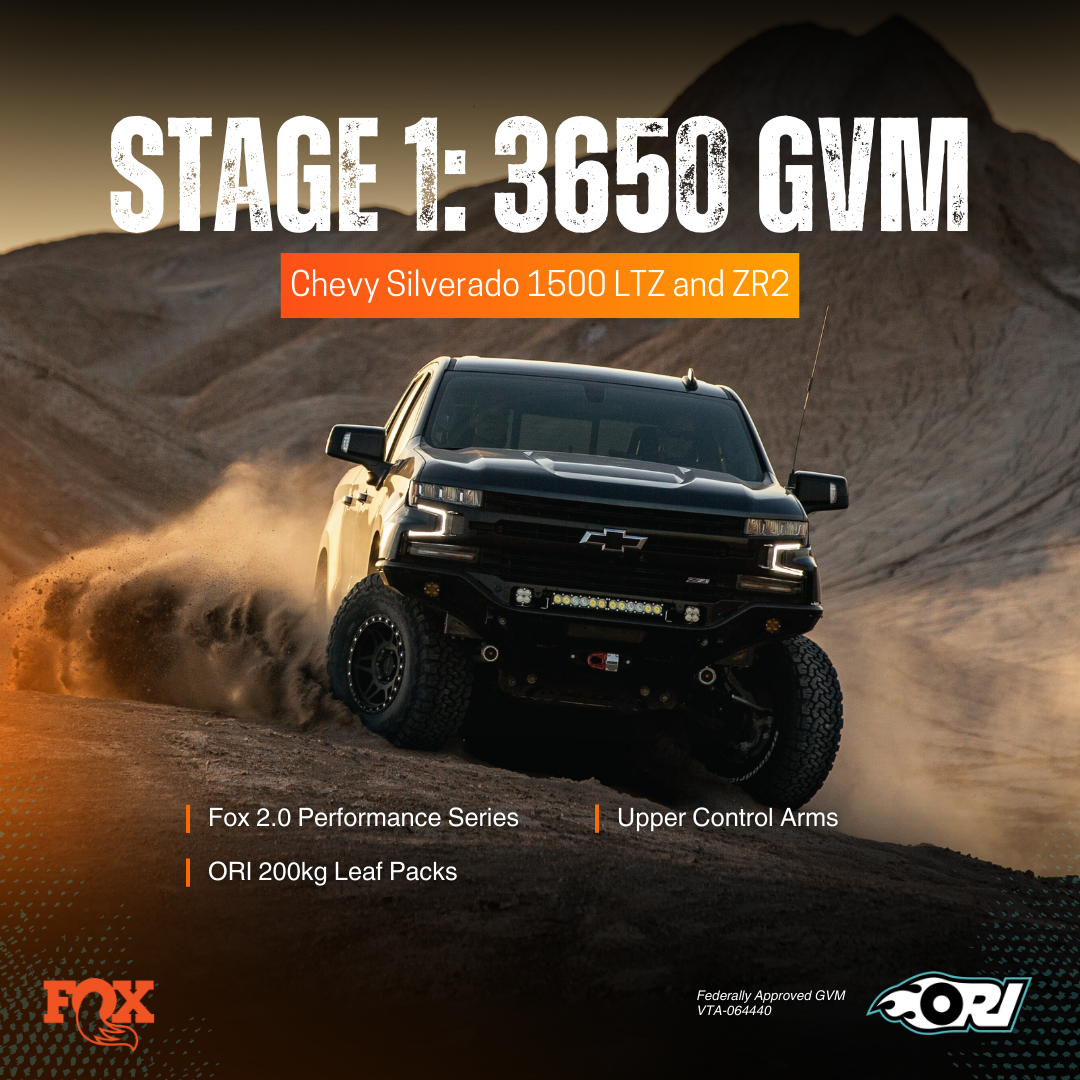 OFFROAD INDUSTRIES 1500 SILVERADO – STAGE 1 ORI GVM UPGRADE (3650GVM)