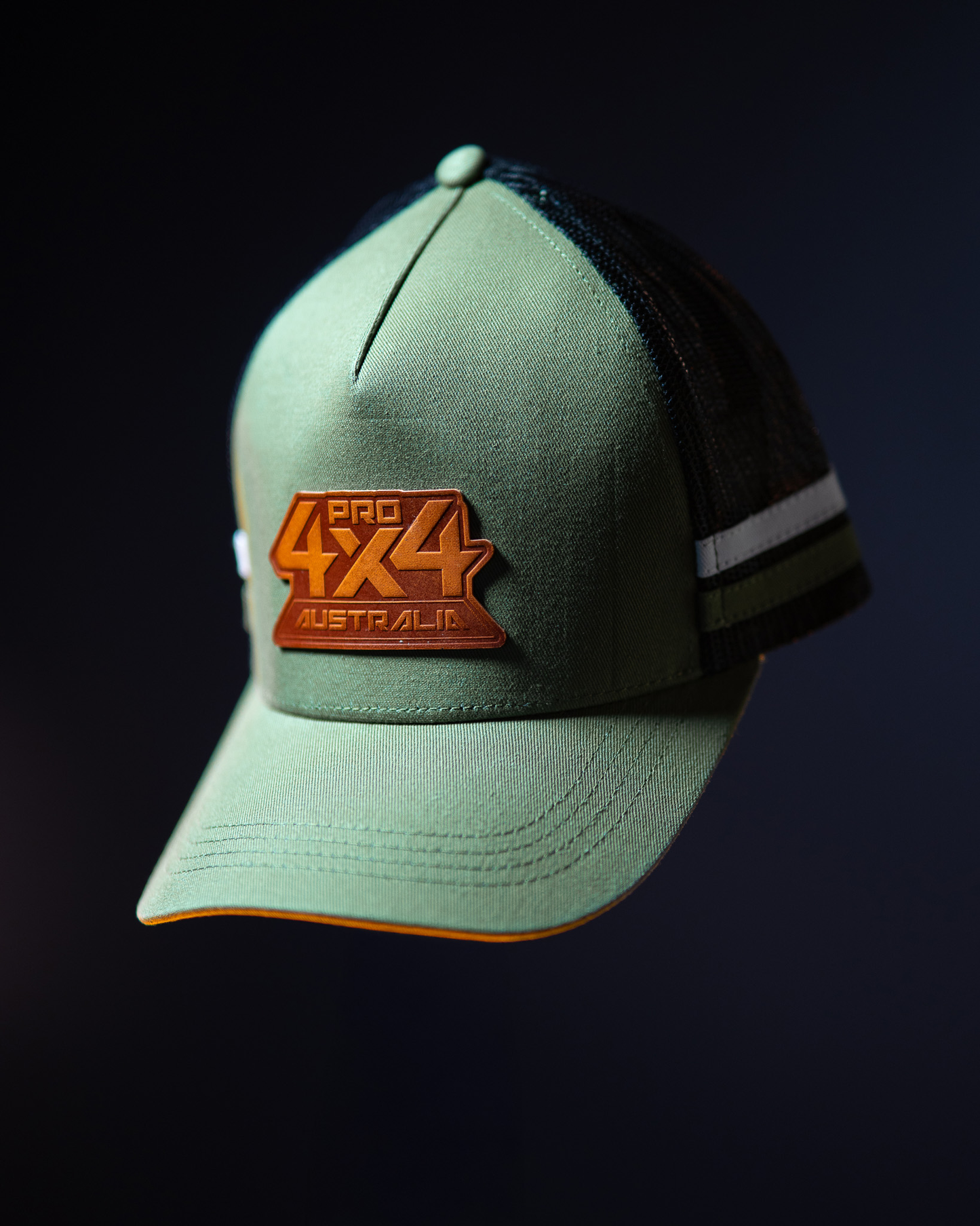 Pro 4x4 Curved Trucker Hat - Olive