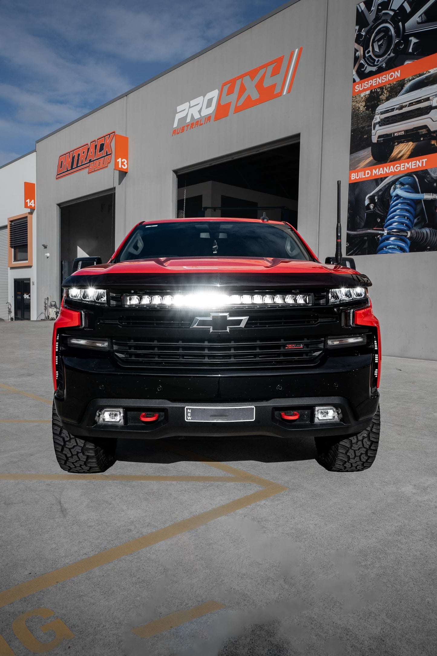 Grille Lightbar kit Silverado 1500 LTZ/Trailboss (2019-2022)