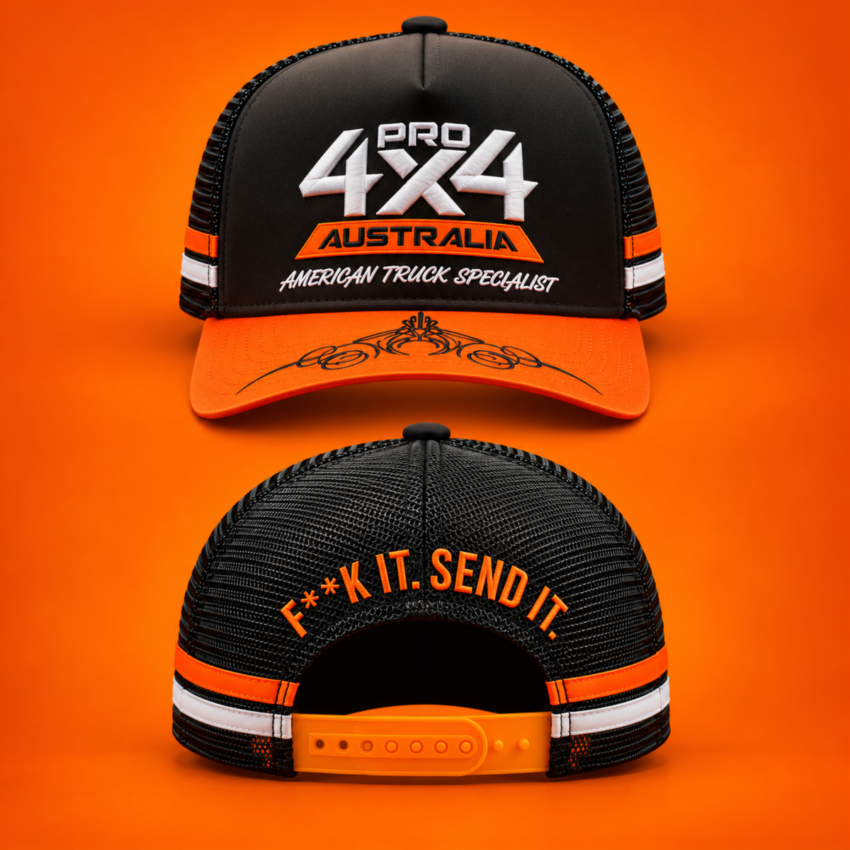 F**K IT SEND IT Pro 4x4 Trucker Cap