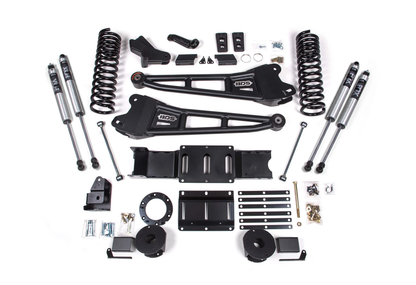 6 Inch Lift Kit w/ Radius Arm | Ram 2500 w/ Rear Air Ride (19-24) 4WD | Diesel
