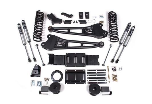 6 Inch Lift Kit w/ Radius Arm | Ram 2500 w/ Rear Air Ride (19-24) 4WD | Diesel