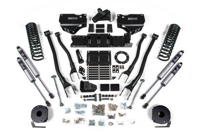 4 Inch Lift Kit w/ 4-Link | Ram 2500 w/ Rear Air Ride (19-24) 4WD | Gas